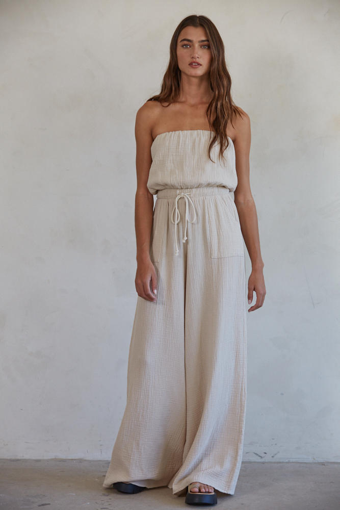 Sicily Woven Jumpsuit