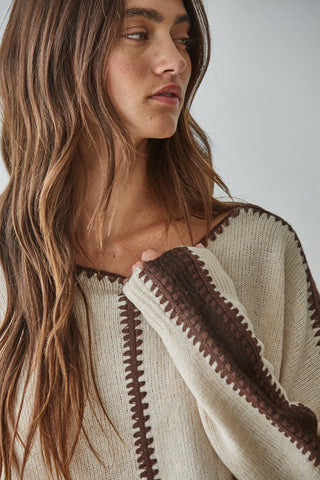 Stowe Stitch Pullover Sweater