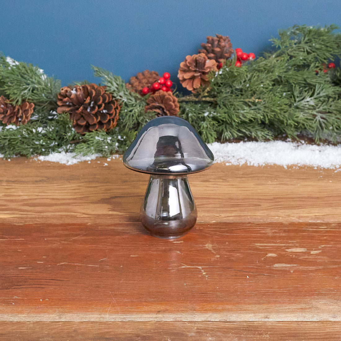 Be Home Luster Glass Mushroom