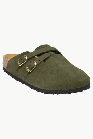 Birkenstock Blair Suede Leather in Thyme
