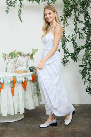 Lenae Belted Midi Dress