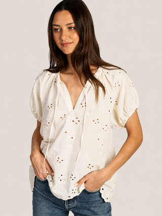 Dylan Lily Lace Blouse