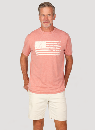 True Grit Flag Vintage Screen Tee
