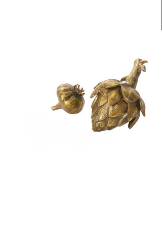 Antique Gold Aluminum Gilded Veggies