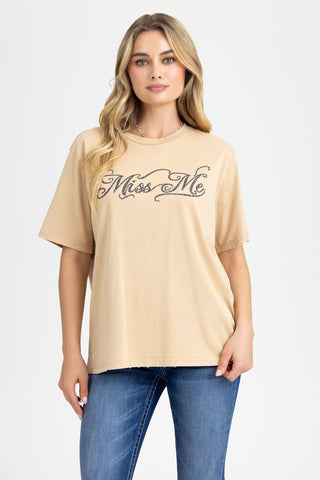 Miss Me Oversized Tee