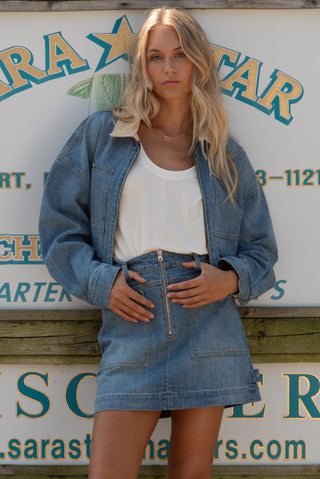 Habitual Utility Mini Skirt
