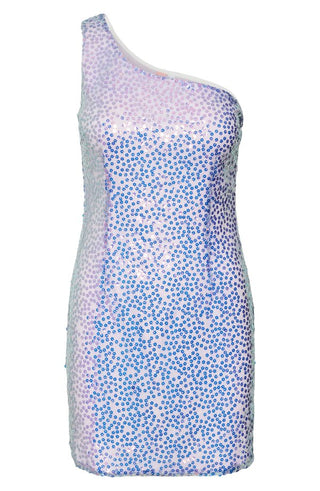 Something New Valentina One Shoulder Mini Dress
