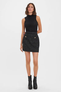 Vero moda christmas satin skirt hot sale