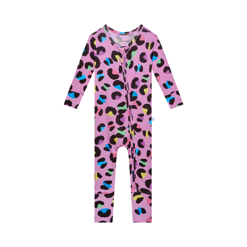 Posh Peanut Electric Leopard Convertible One Piece