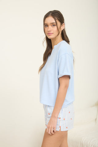 Francine Drop Shoulder Knit Top
