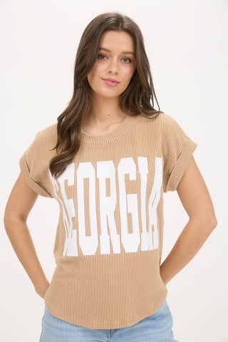 Georiga Sweater Knit Top
