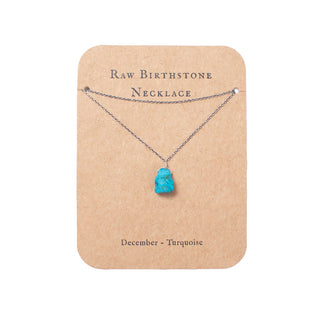 Sugarboo Sterling Silver Raw Birthstone Necklaces