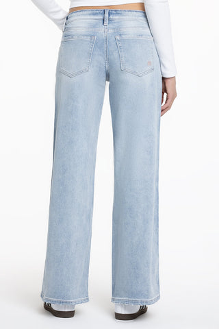 Miss Me Brooklyn Baggy Wide Leg Light Wash