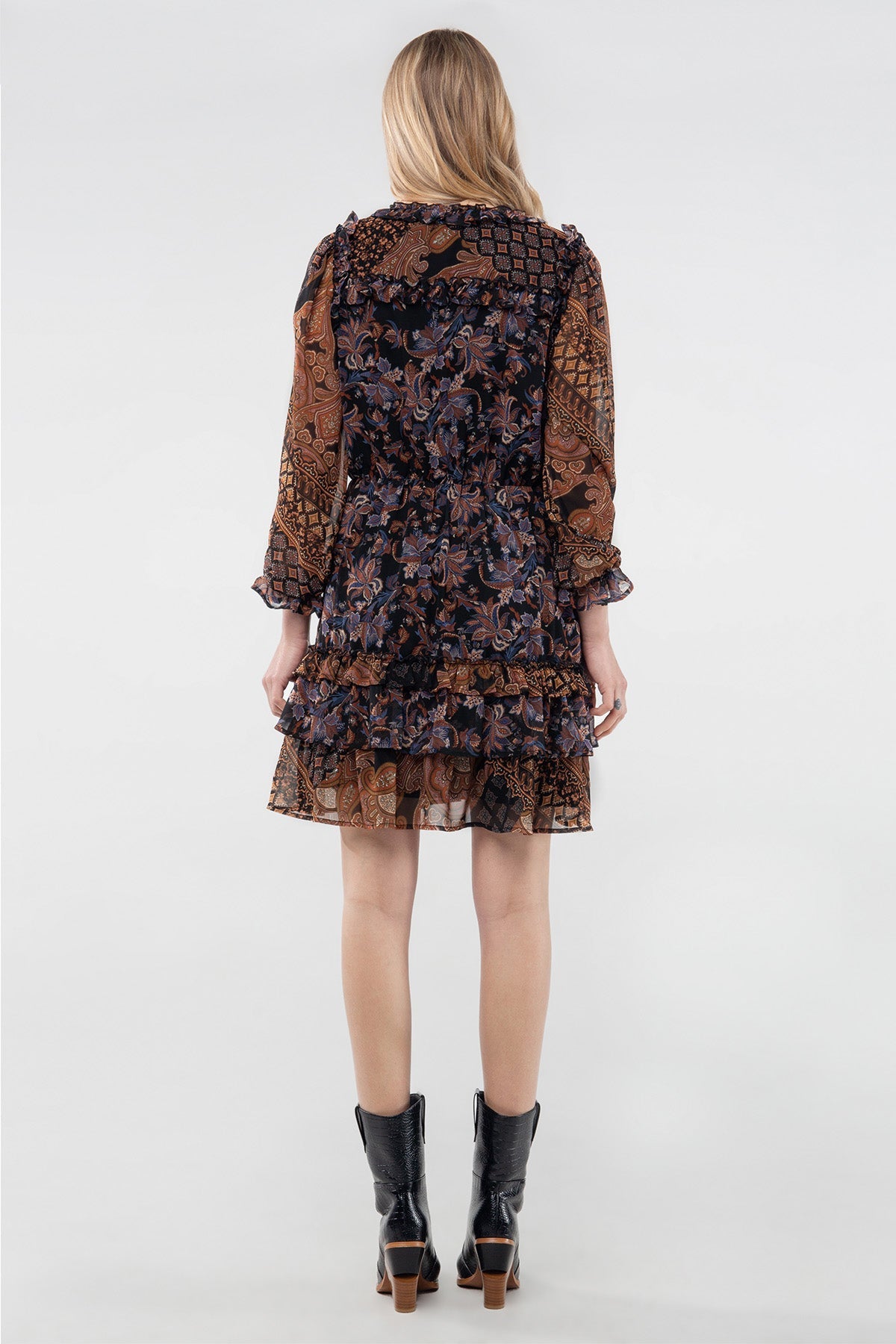 Miss Me Paisley Mini Dress One Common Miss Me Paisley Mini Dress One Common