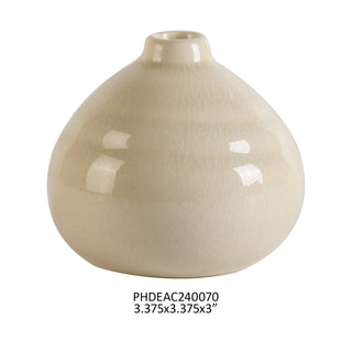 Porch View Creme Vase Collection