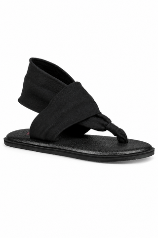 Sanuk Lil Yoga Sling Burst Black