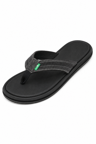 Sanuk Mens Drop-In TX Washed Black
