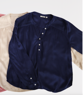 Dylan Claudine Blouse
