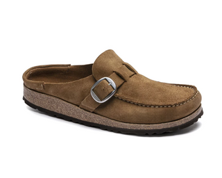 Birkenstock Buckley Suede in Tea
