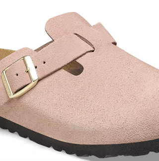 Birkenstock Boston In Light Rose