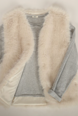 Dylan Ava Faux Fur Vest