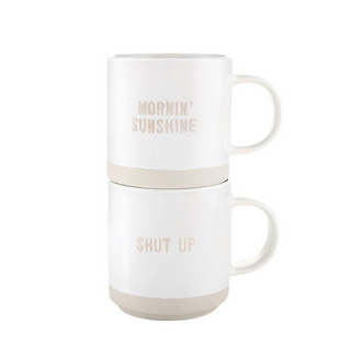 Ceramic Stacked Mugs