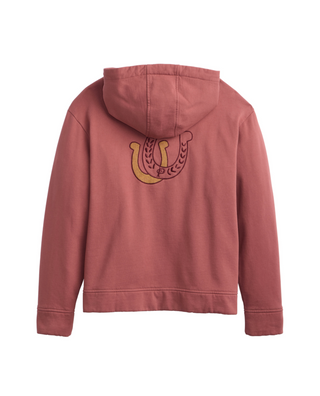 Pendleton Graphic Womens Zip Horseshoes Hoodie