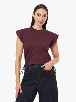 Habitual The Luna Top in Winetasting