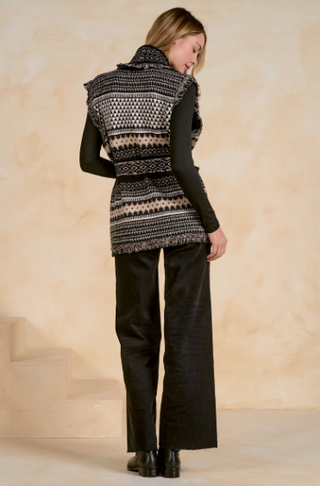 Elan Melinda Sleeveless Cardigan