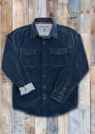 True Grit Pocket Shirt with Contrast Cuff