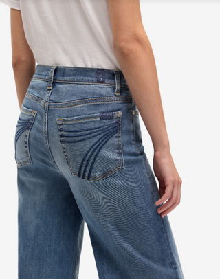 7 For all Mankind Jo Ultra High Rise in Swim