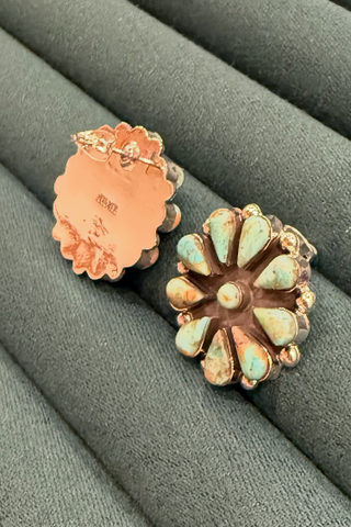 Boho Sol Turquoise Earrings