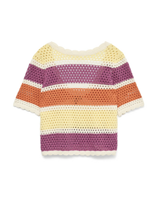 Vero Moda True Crochet Deep Back Top
