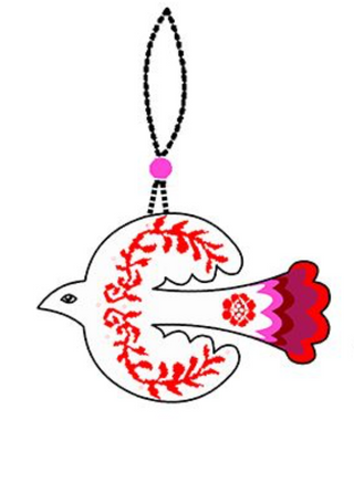 Newari Felt Ornaments