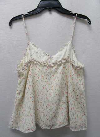 Miss Me Laney Floral Eyelet Cami