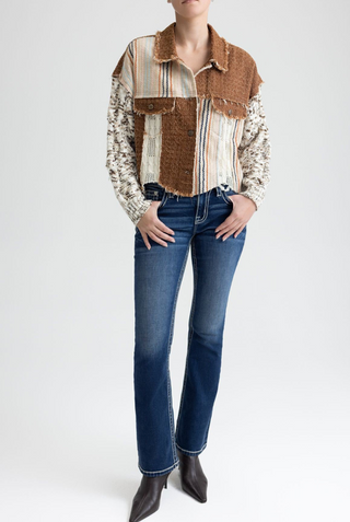 Miss Me Sarah Collared Jacket