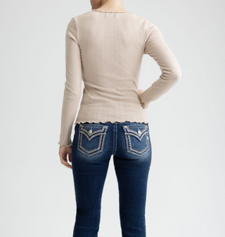 Miss Me Janice Layered Top