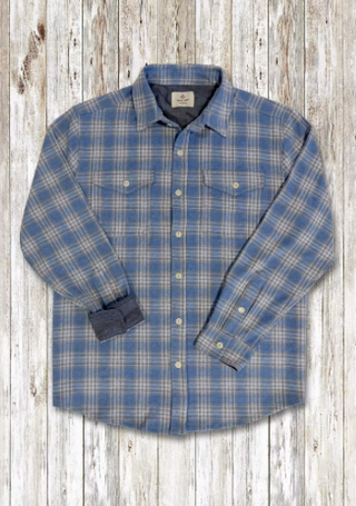 True Grit Dual Pocket Campfire Plaid Shirts