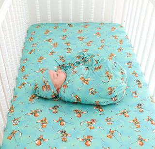 Posh Peanut Arlo Infant Swaddle & Beanie Set