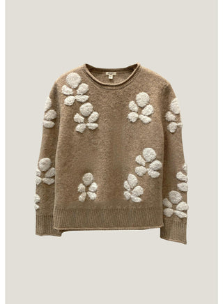 Dylan Stacy Flower Sweater