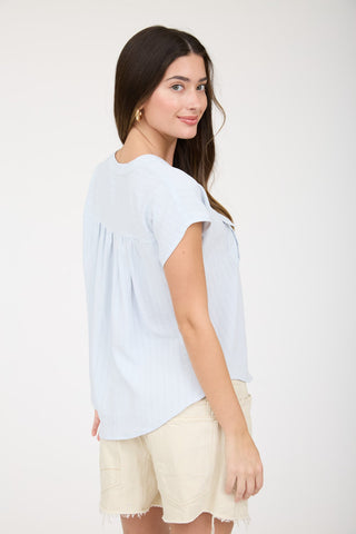 Diane Pocket Top