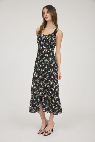 Bethany Button Down Midi Dress