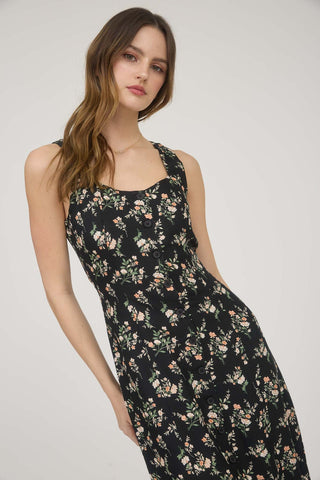 Bethany Button Down Midi Dress