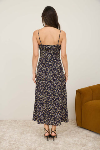 Hannah Floral Midi Dress