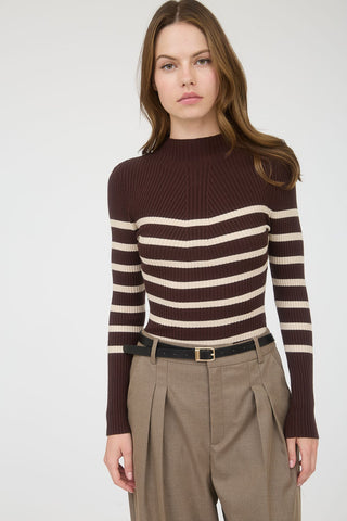 Kathie Fitted Knit Sweater