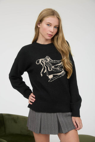 Elsa Ice Skate Pullover