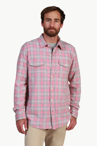 True Grit Dual Pocket Campfire Plaid Shirts