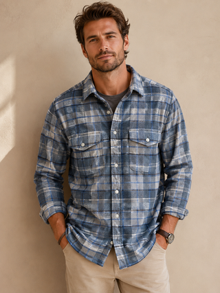 True Grit Alonso Plaid Shirt