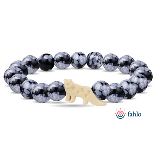Fahlo Snow Leopard Tracking Bracelet