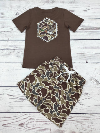 Baby Boys Duck Camo Set